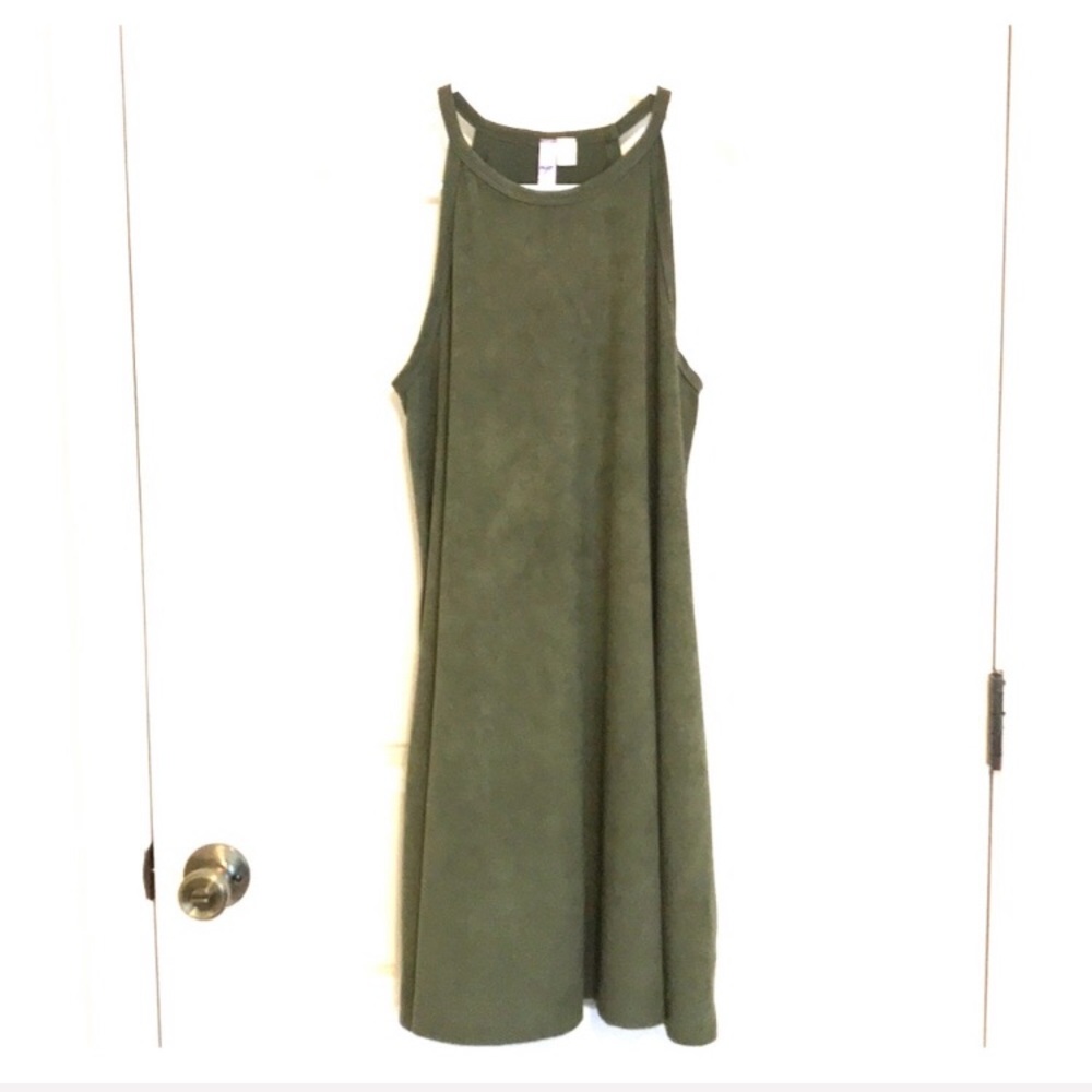 Francesca’s Suede Dress